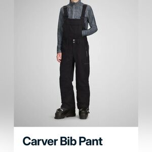 Obermeyer Black Snow Bib Pants NWT
